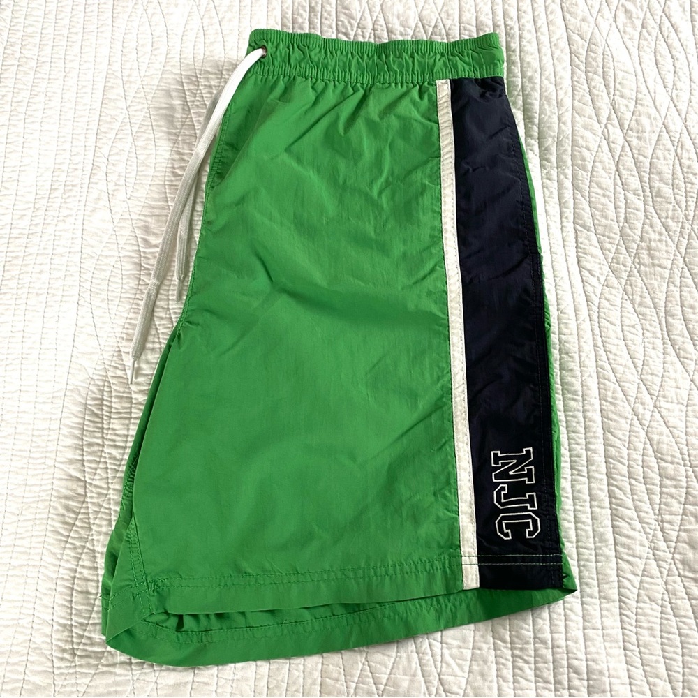 🔹3/$15🔹 Nautica Jeans Co Green Navy Swim Trunks